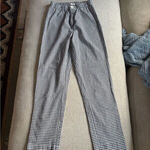 2 pairs of gingham Brandy Melville pants